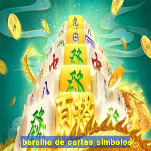 baralho de cartas simbolos